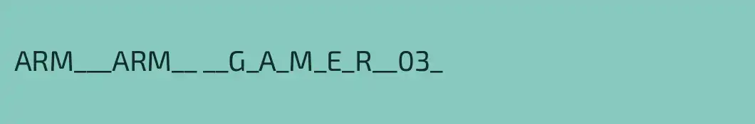 ARM___ARM__ __G_A_M_E_R__03_